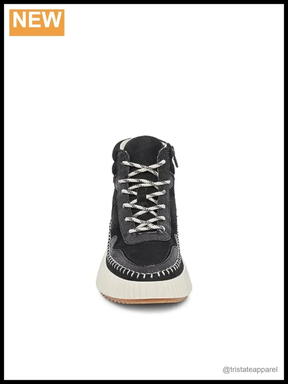 High Top Suede Fashion Sneakers Lace-Up Casual